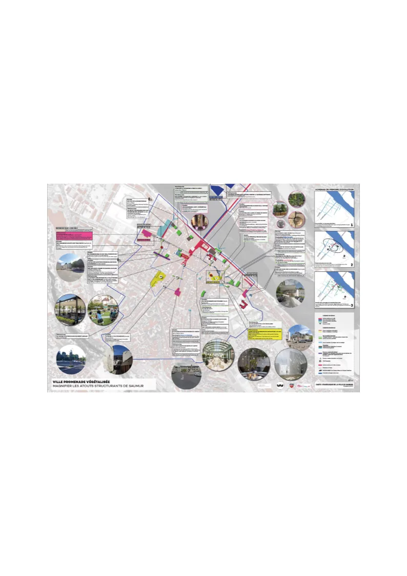 Saumur (49) intégration d’une programmation des interventions sur les espaces publics dans le cadre d’une stratégie globale de renouvellement urbain