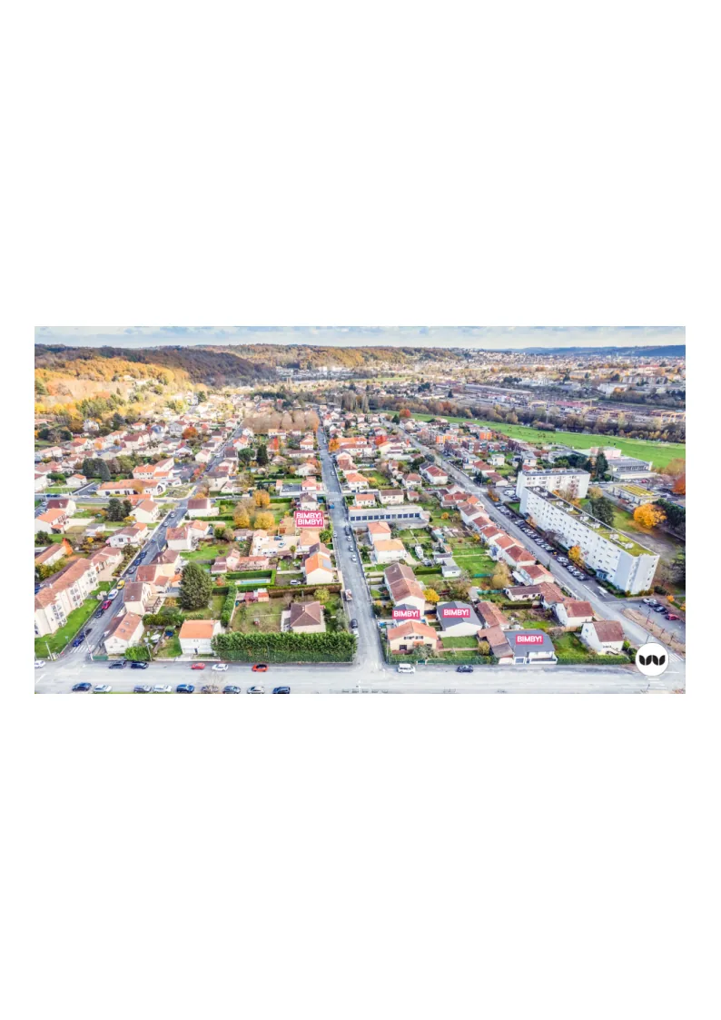 Périgueux (24) quartier du Gour de l’Arche, 5 des 250 logements issus de l’opération de densification douce menée par la Ville entre 2016 et 2021