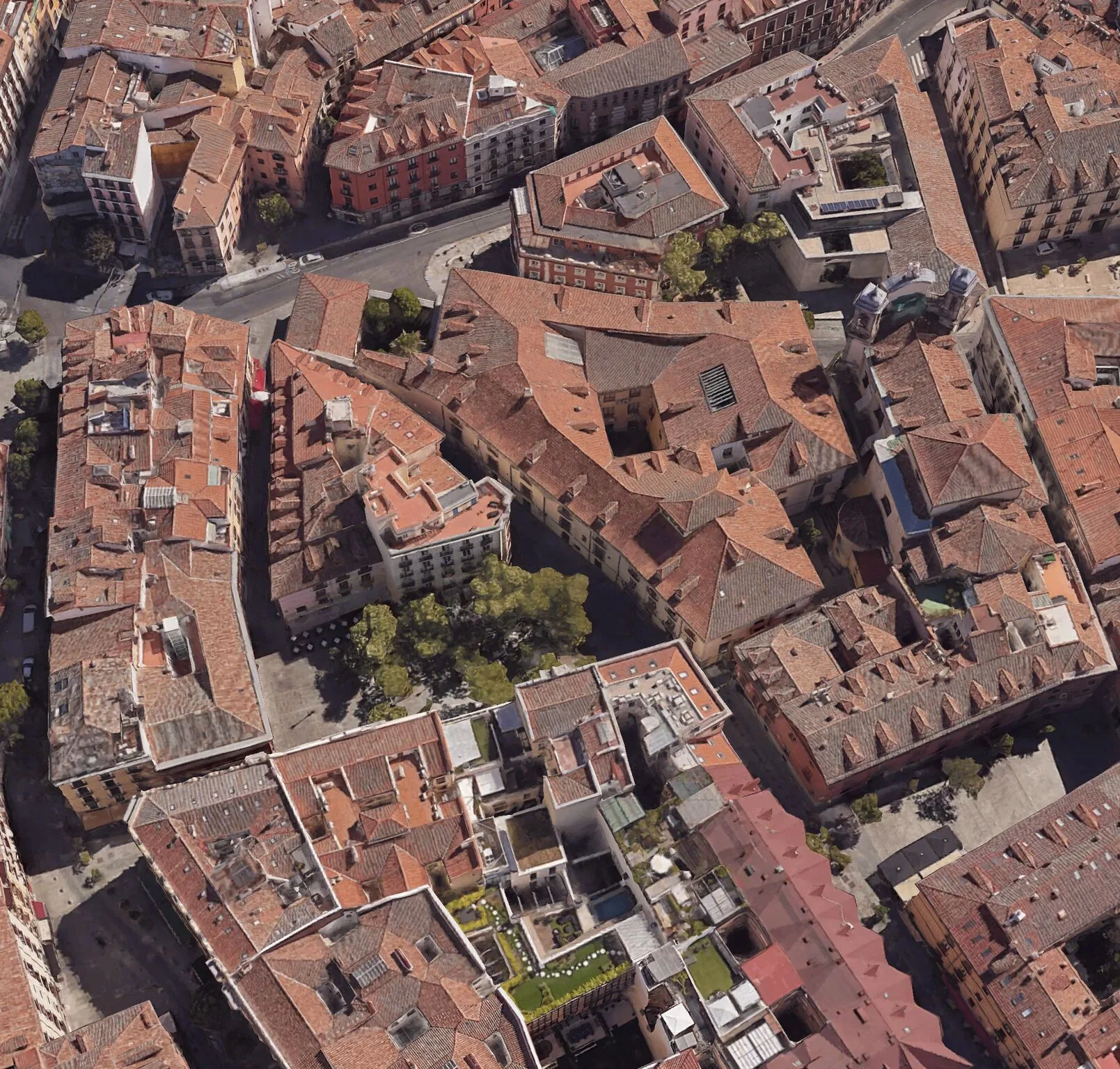 Google Earth Madrid Espagne