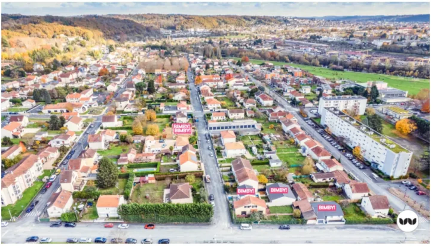 Périgueux (24) quartier du Gour de l’Arche, 5 des 250 logements issus de l’opération de densification douce menée par la Ville entre 2016 et 2021
