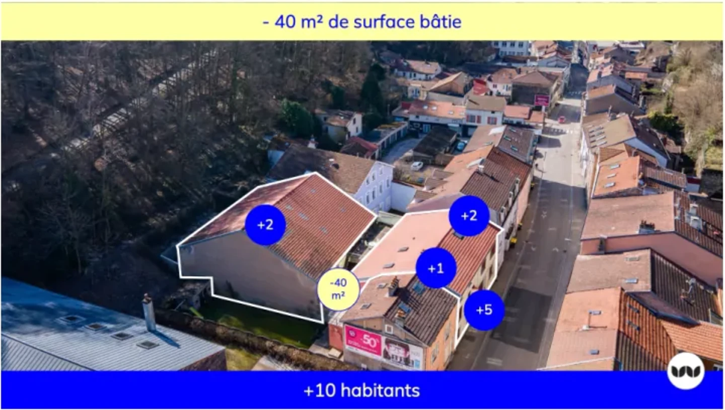 Opération BIMBY BUNTI du SCoT des Vosges centrales (88) – opération de réoccupation d’un immeuble vacant et d’une friche artisanale en cœur de ville d’Épinal