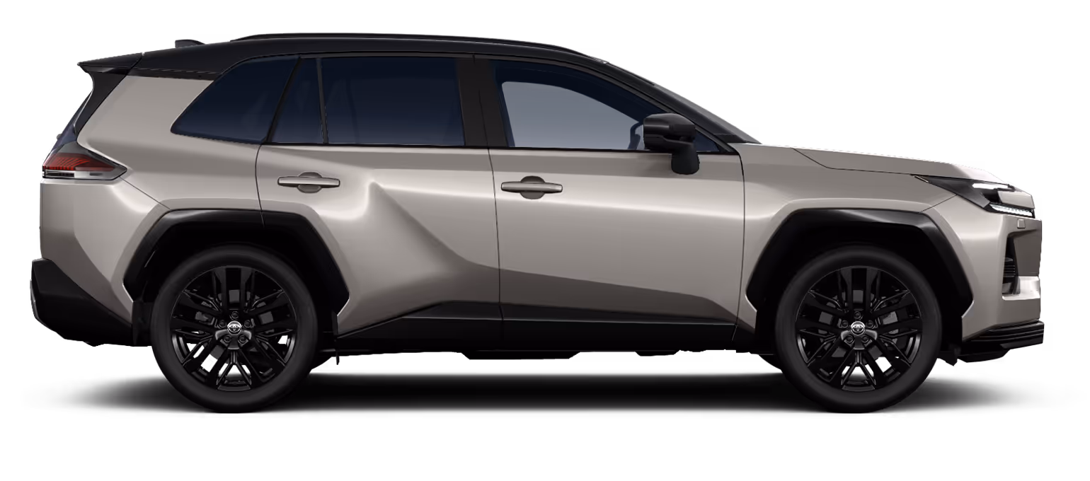 Toyota RAV4 - widok z boku