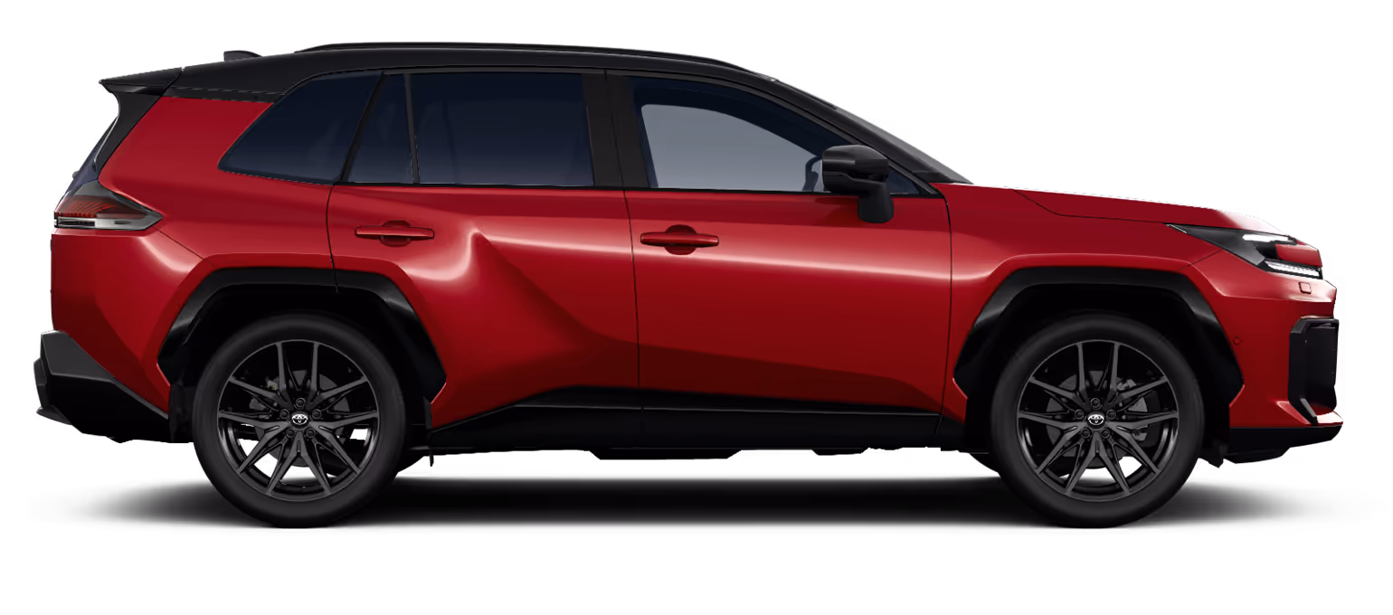 Toyota RAV4 - widok z boku