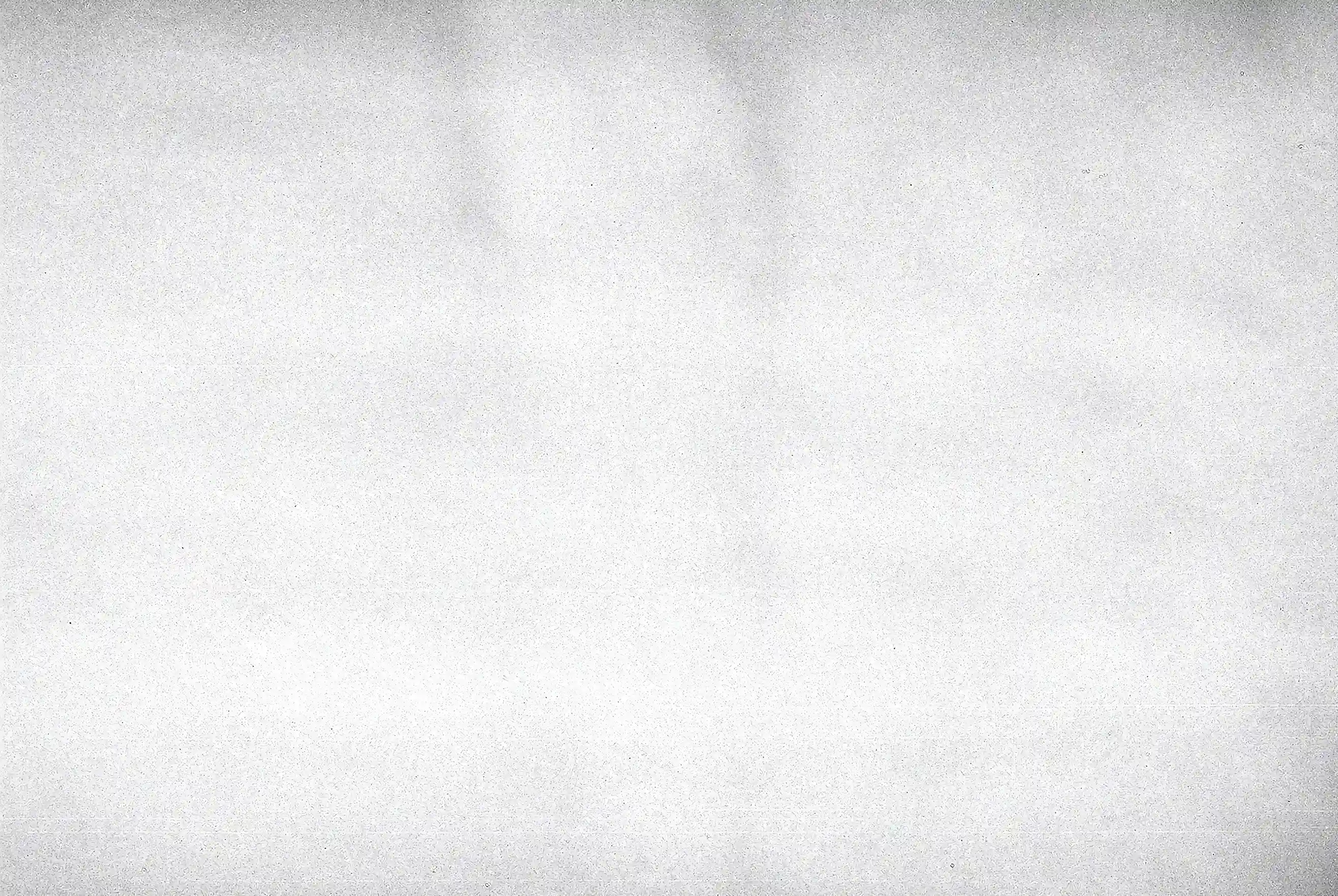 Light gray textured paper background with subtle speckled and cloudy patterns.