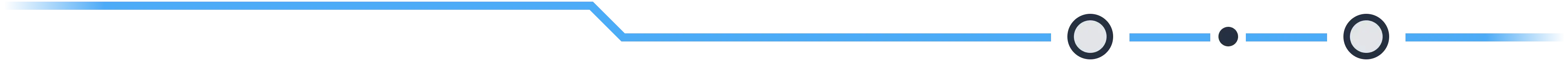 A stylized train line