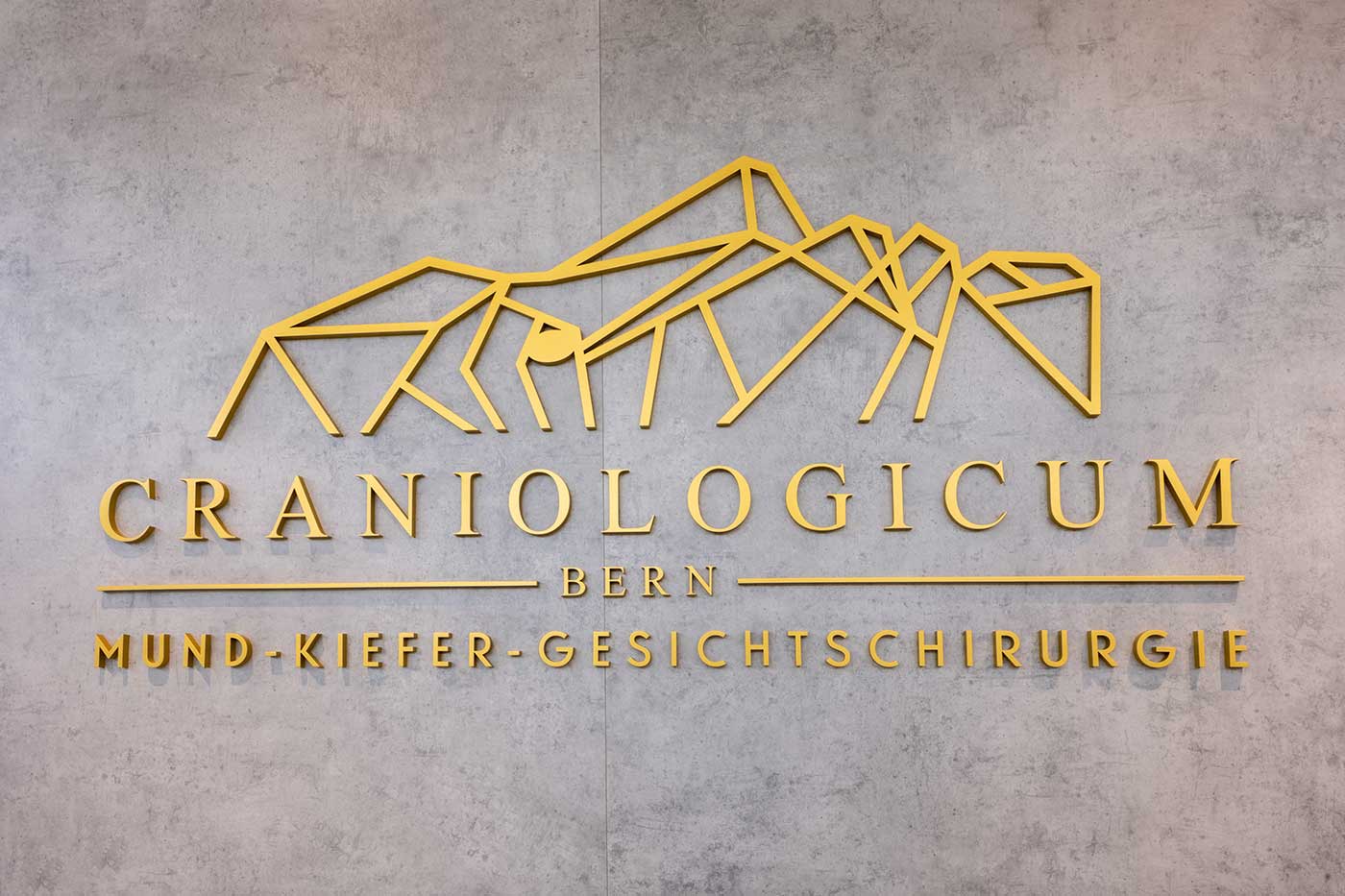 Wandbild unserer MKG praxis in Bern