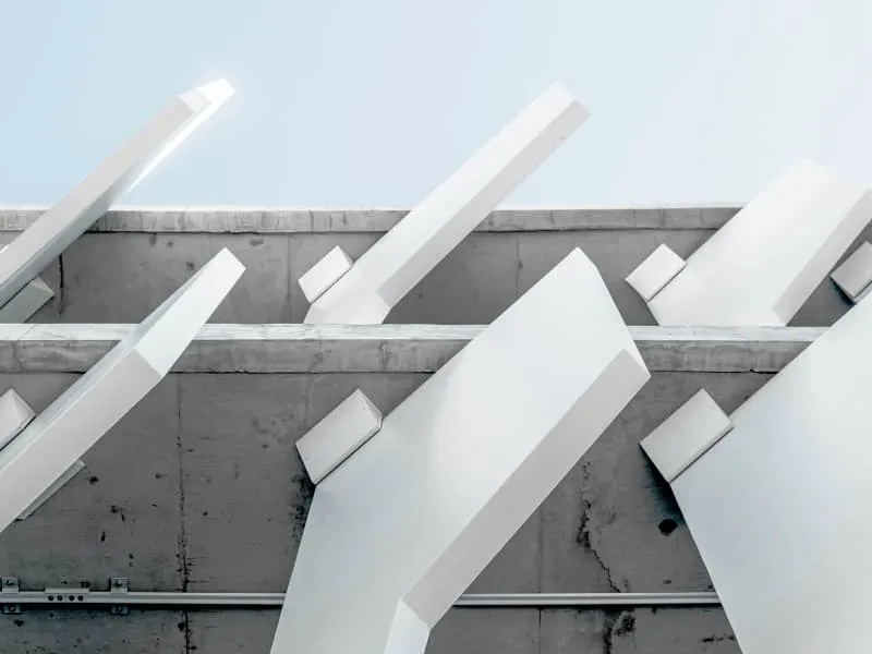 Modern building detail