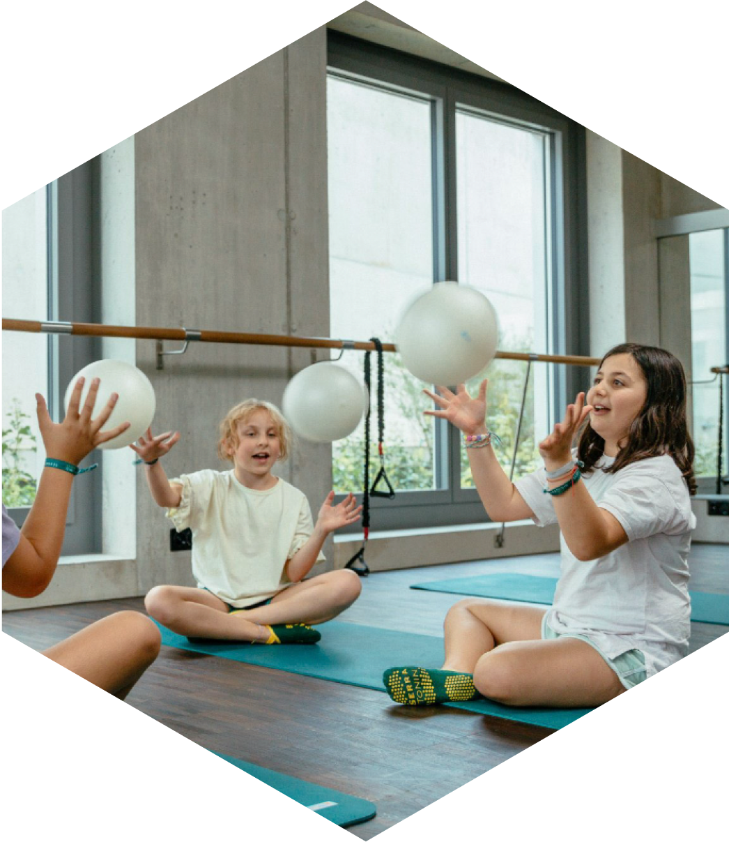 Kids pilates class
