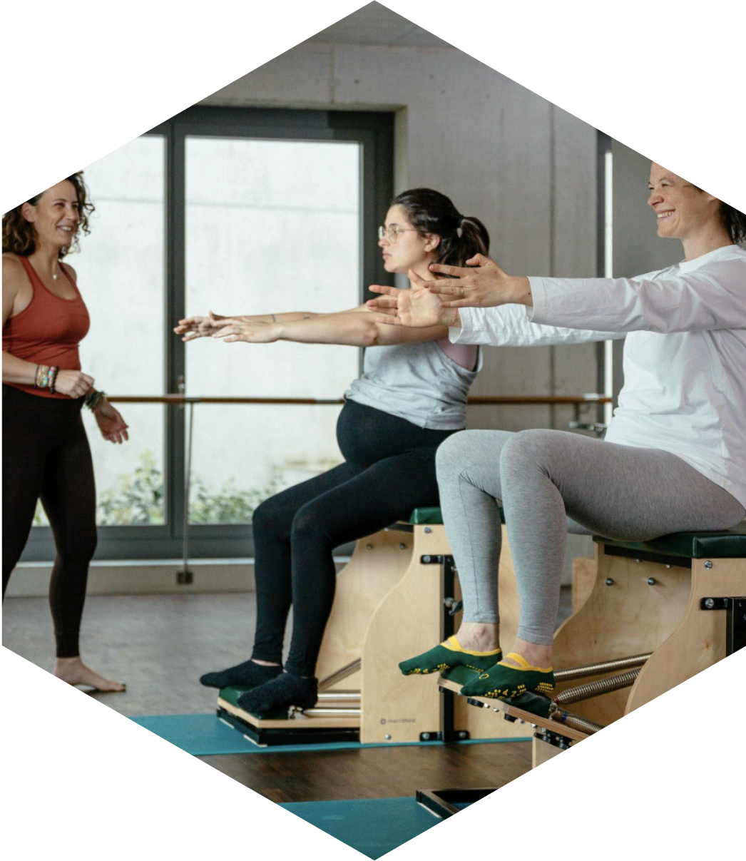 pre-natal pilates class