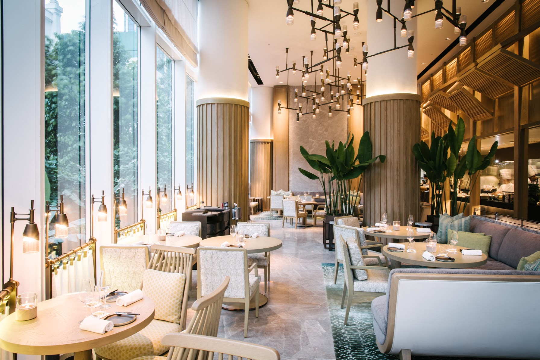 subject/scene: fine dining experience