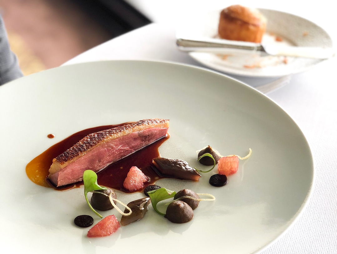 subject/scene: fine dining experience