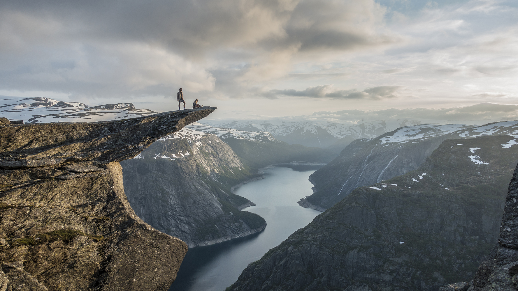 Trolltunga Via Ferrata Sky Ladder Sunset