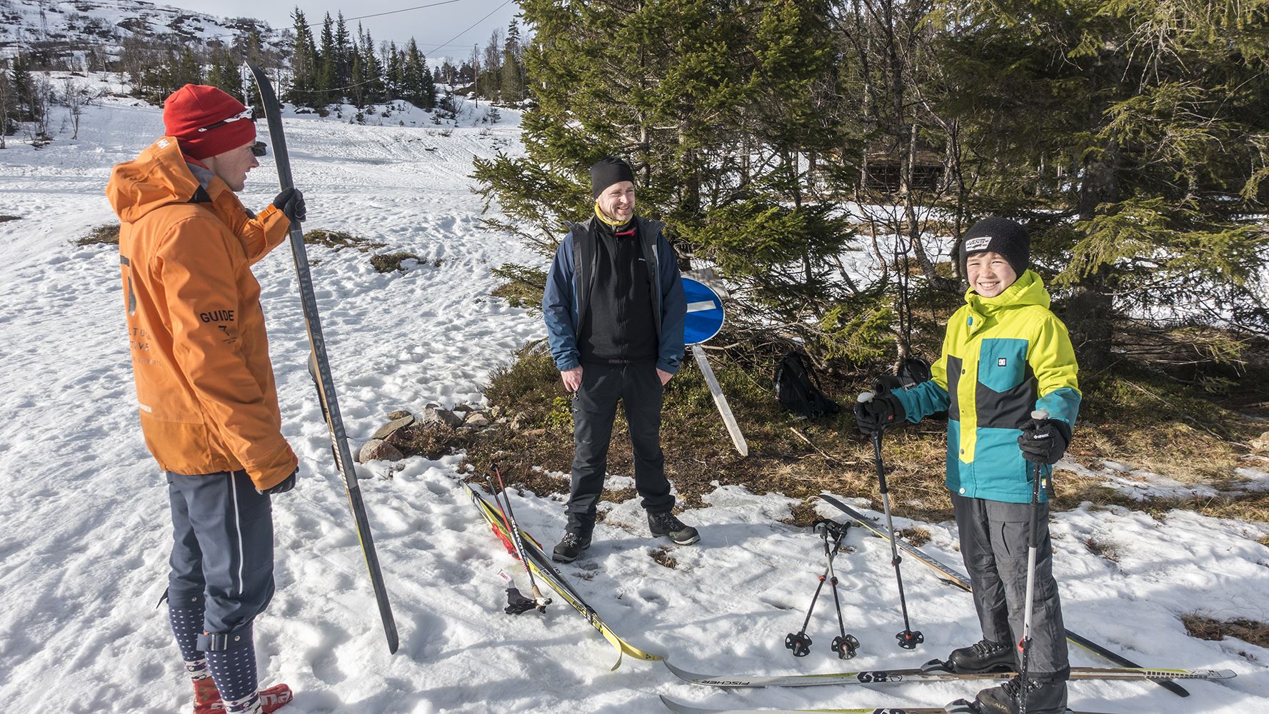 Cross-country lessons with instructor