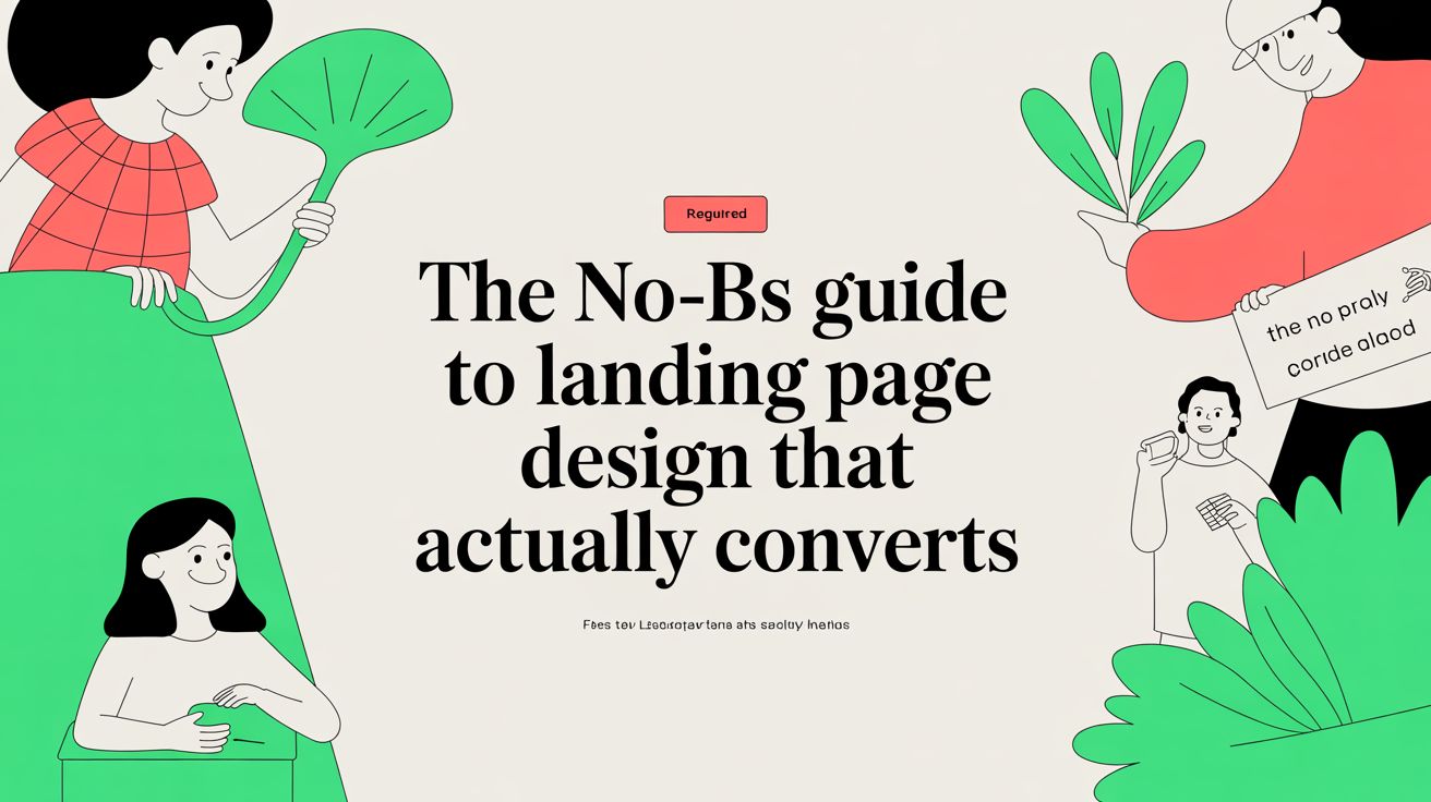 The No-BS Guide to Landing Page Design That Actually Converts