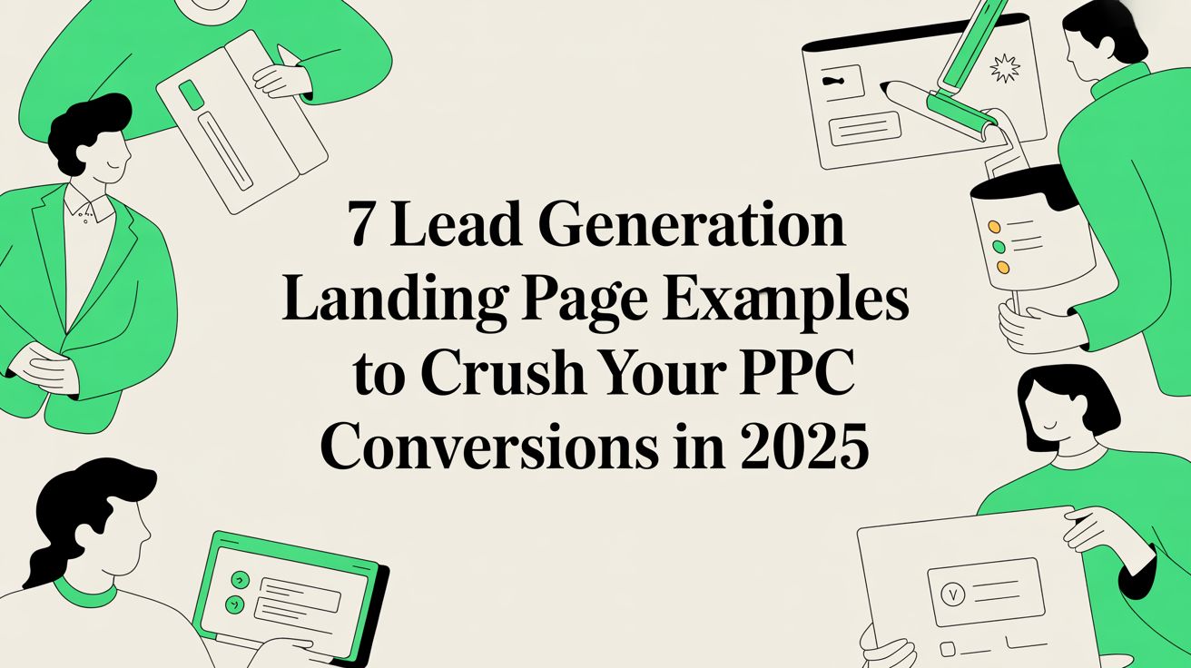 7 Lead Generation Landing Page Examples to Crush Your PPC Conversions in 2025