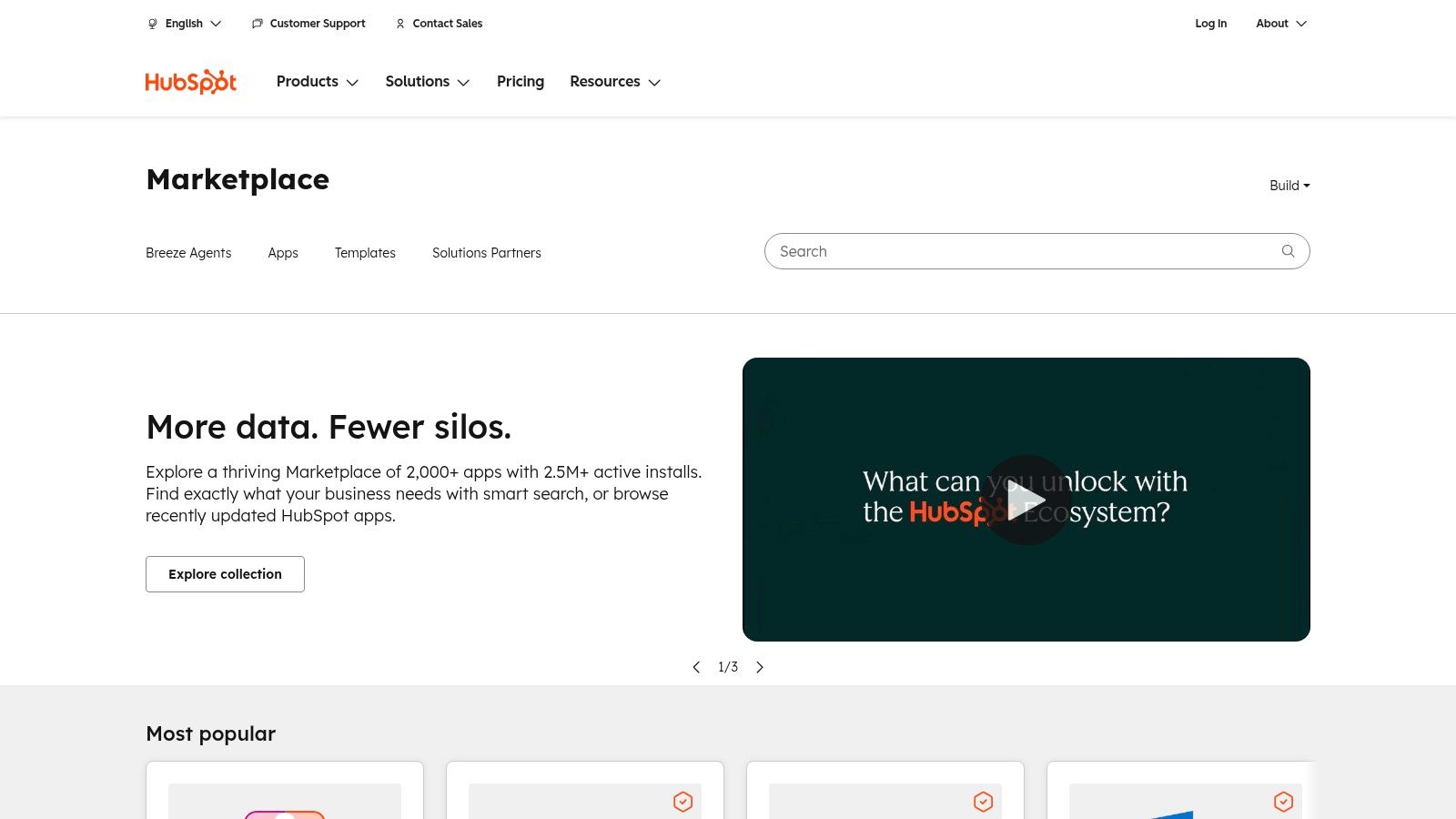 HubSpot Template Marketplace