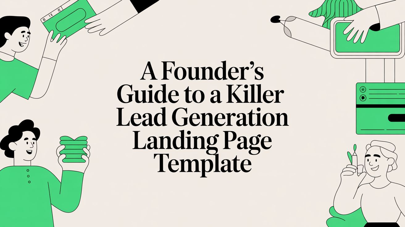 A Founder's Guide to a Killer Lead Generation Landing page Template