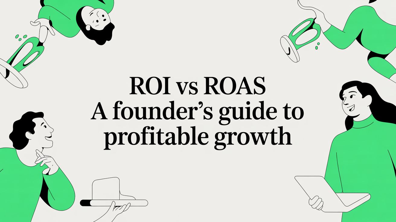 ROI vs ROAS: A Founder’s Guide to Profitable Growth