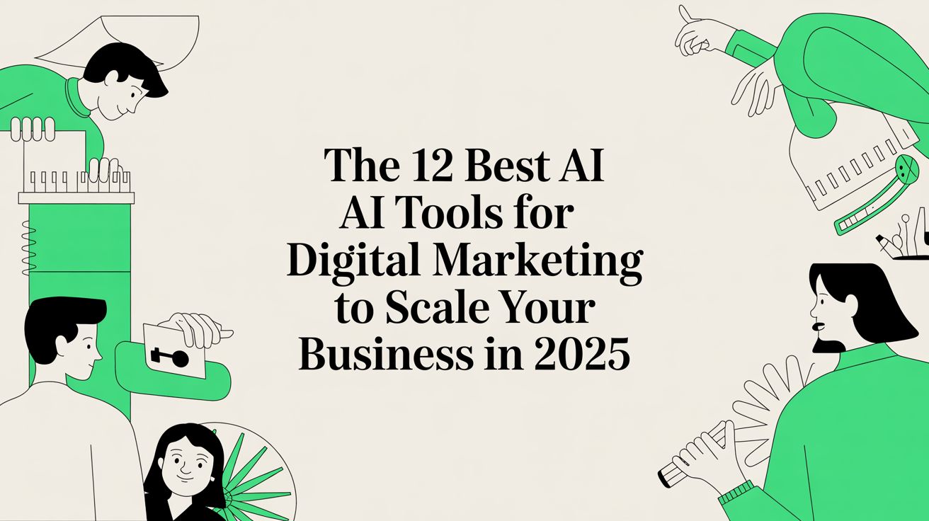 The 12 Best AI Tools for Digital Marketing to Scale Your Business in 2025