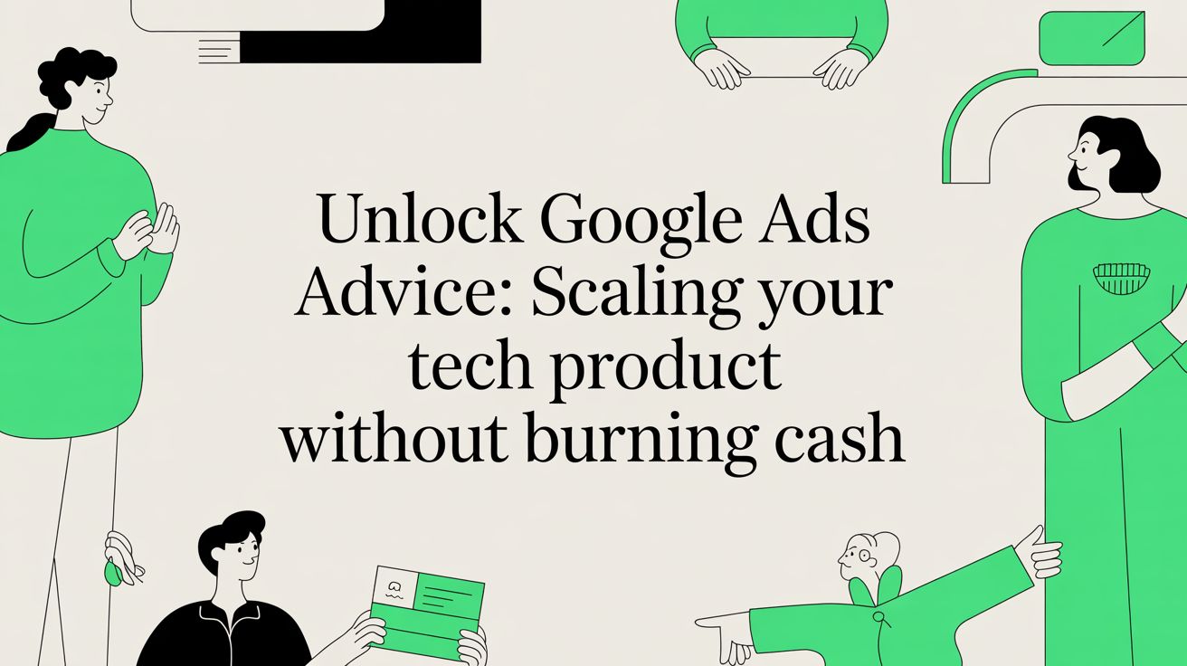 Unlock Google Ads Advice: Scaling Your Tech Product Without Burning Cash
