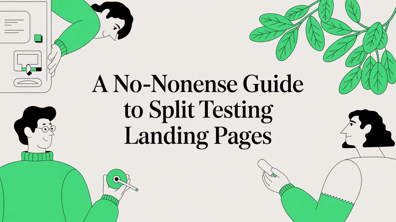 A No-Nonsense Guide to Split Testing Landing Pages