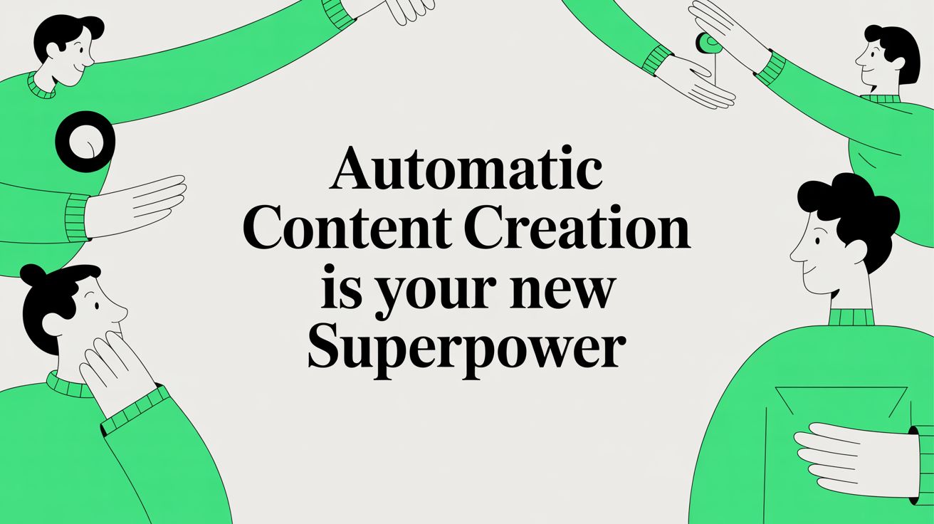 Automatic Content Creation Is Your New Superpower