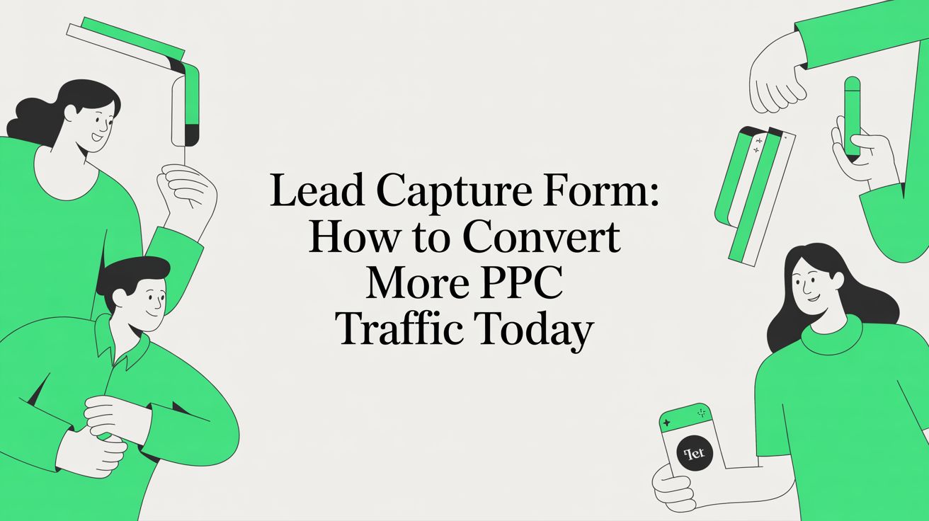 Lead capture form: how to convert more PPC traffic today