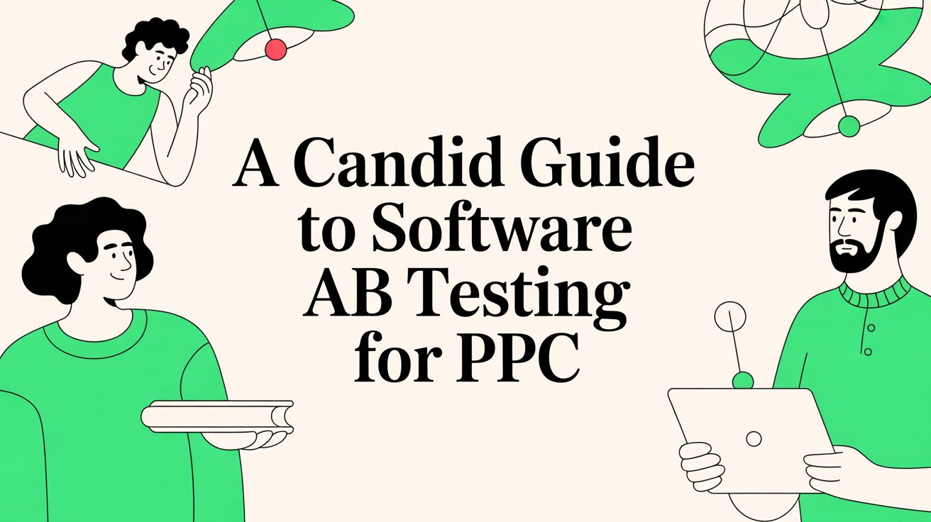 a candid guide to software ab testing for PPC