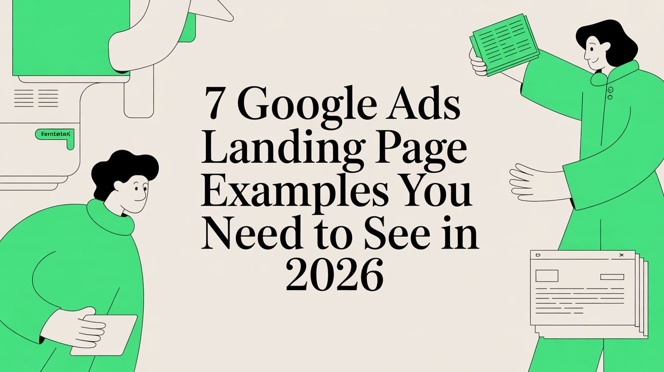 7 google ads landing page examples you need to see in 2026