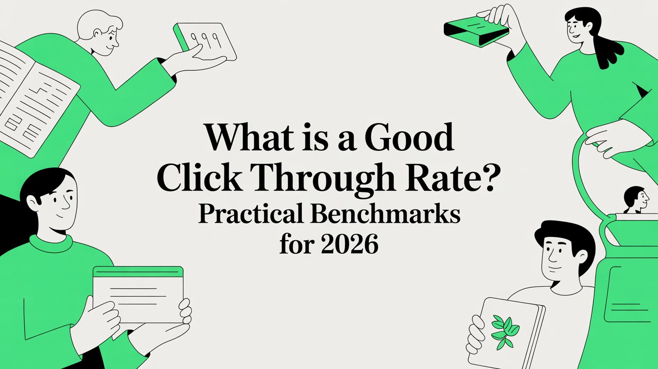 What is a good click through rate? Practical benchmarks for 2026