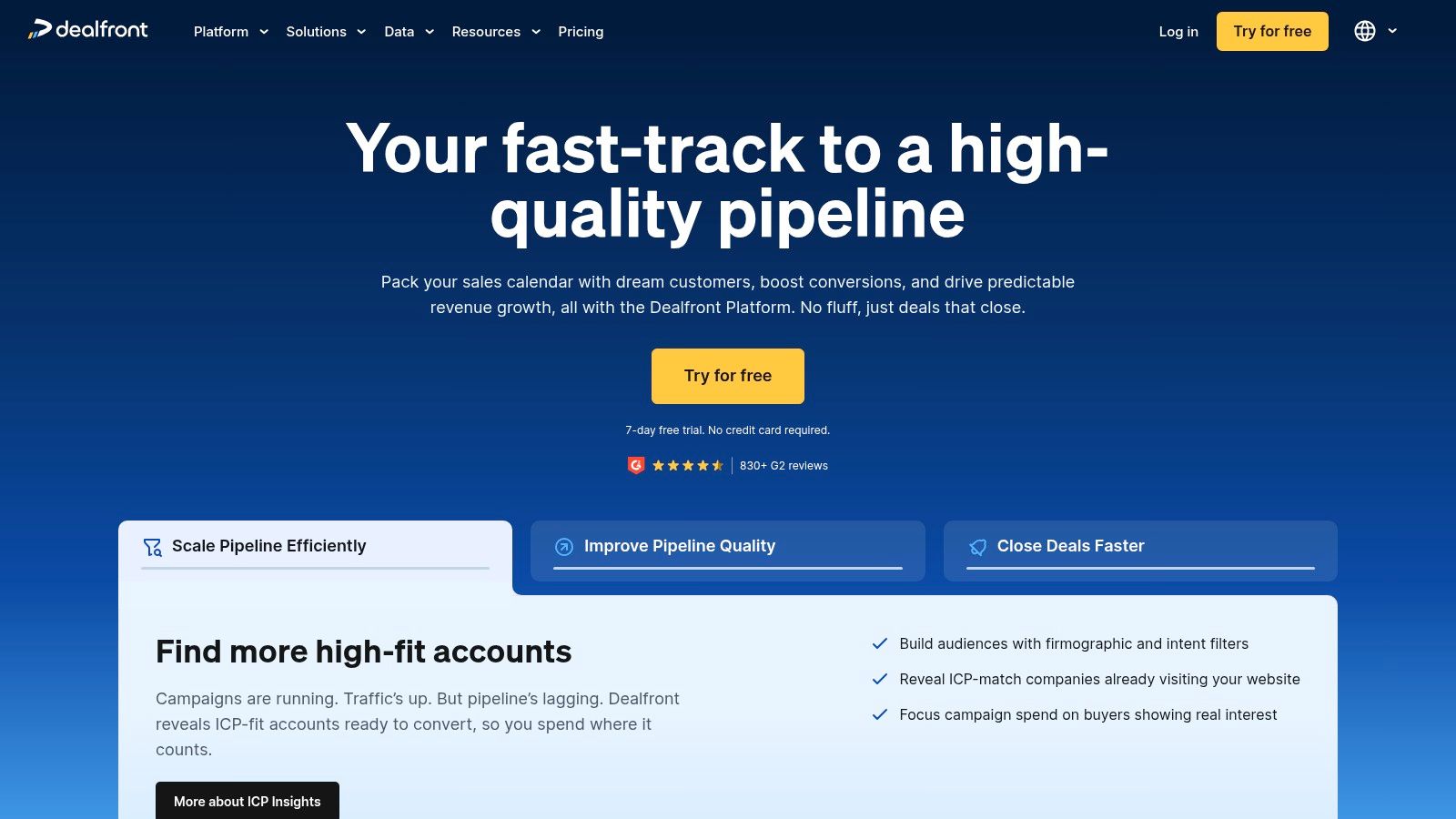 Dealfront (formerly Leadfeeder + Echobot)