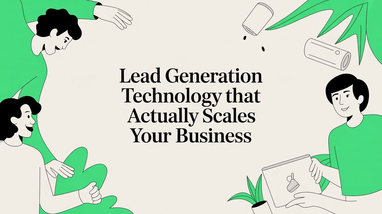 Lead generation technology that actually scales your business