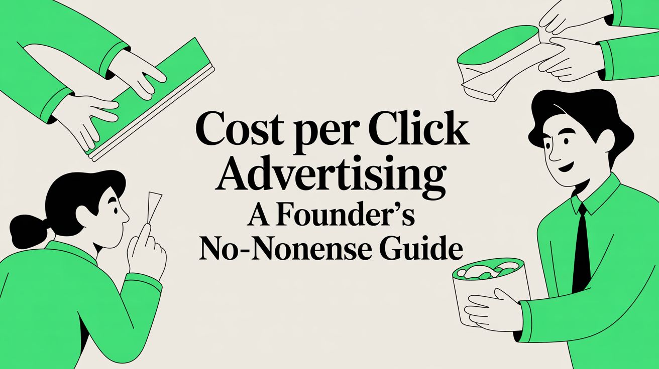 Cost per click advertising: a founder's no-nonsense guide