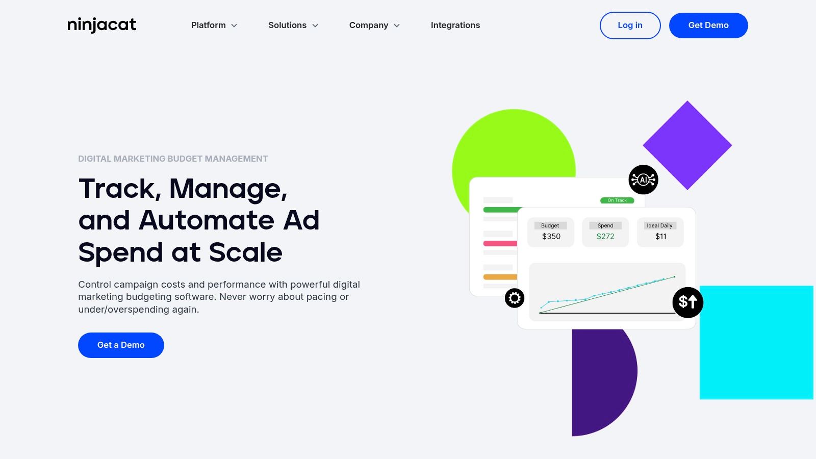 NinjaCat Budget Management (formerly Shape)