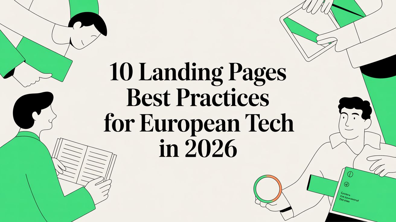10 landing pages best practices for European tech in 2026