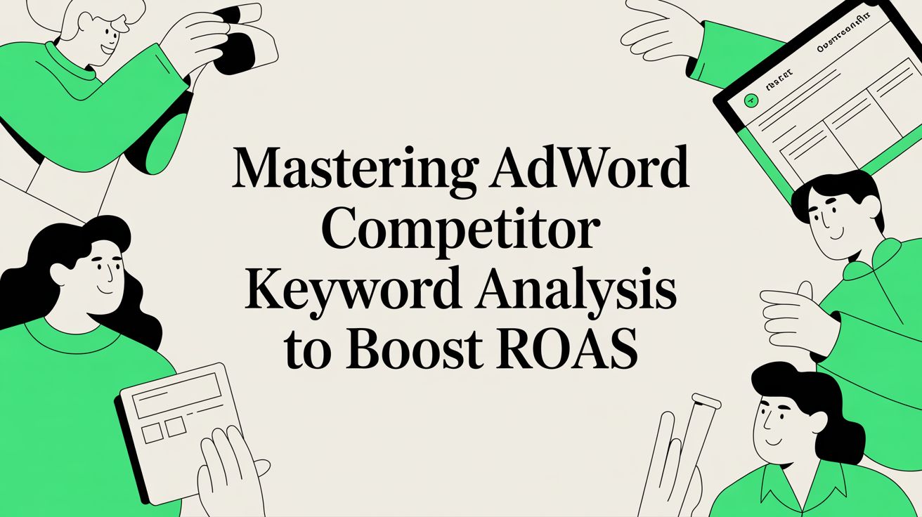 Mastering adword competitor keyword analysis to boost ROAS