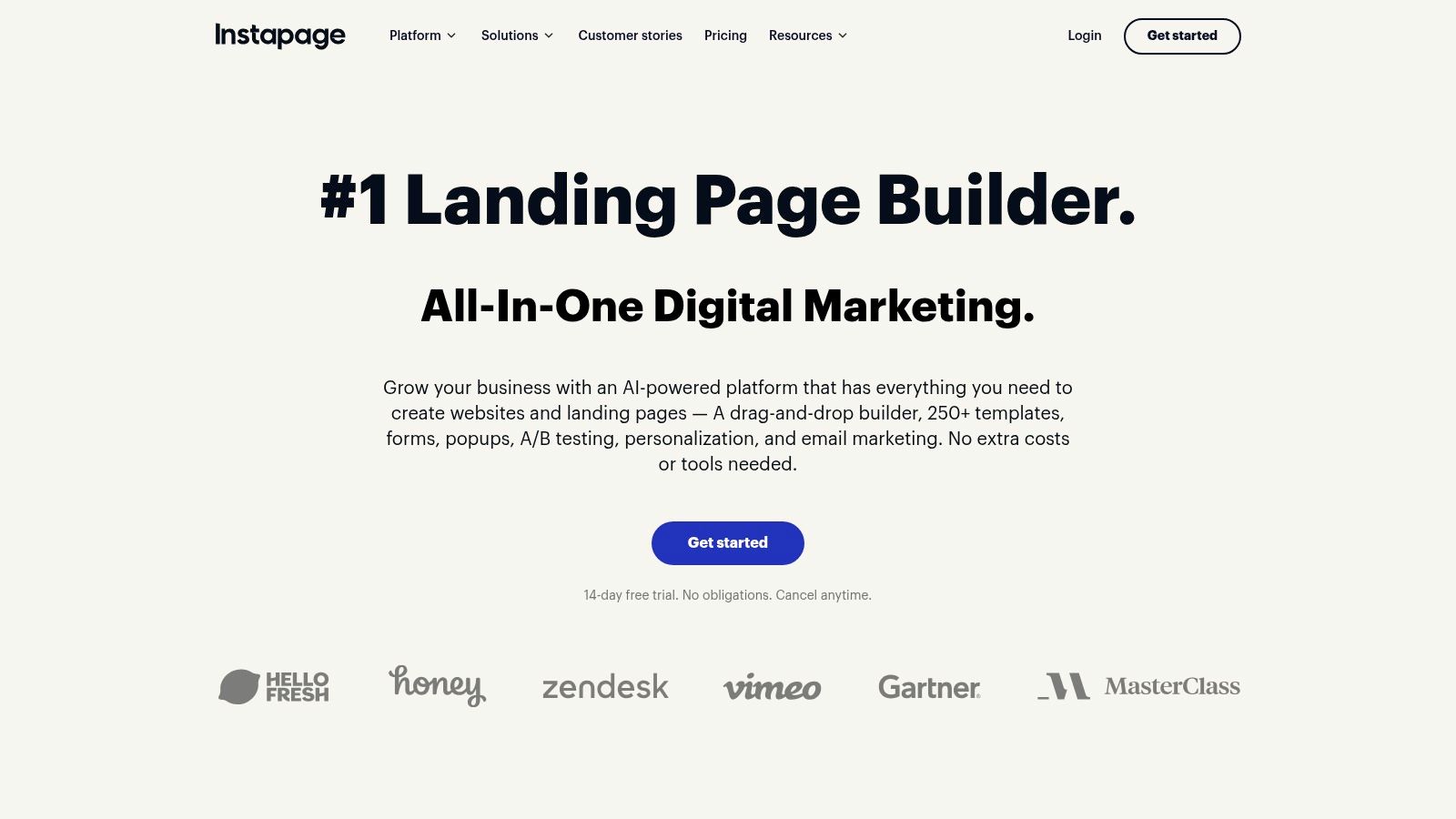 Unbounce (Landing Pages + Smart Traffic)