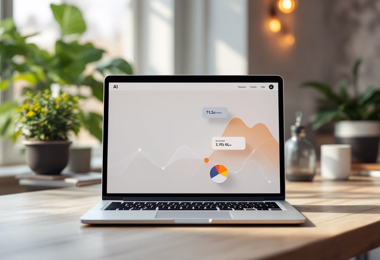 [interface] screenshot of core features interface (for an ai marketing tech company)
