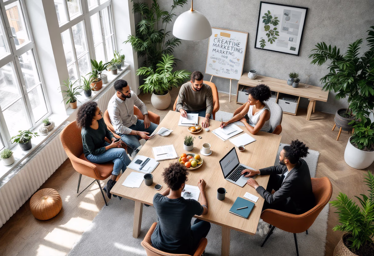 image of a diverse group of professionals in a meeting room