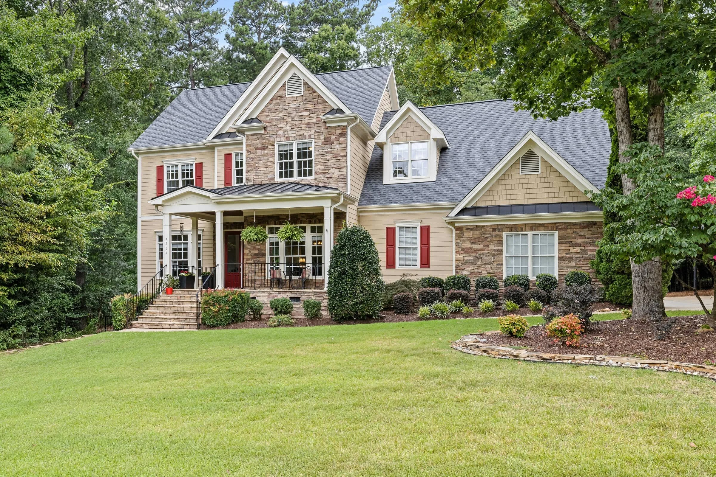 Spacious Wyckoff, NJ home with mature landscaping