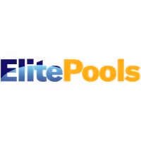 ElitePools logo with 'Elite' in blue gradient and 'Pools' in orange.