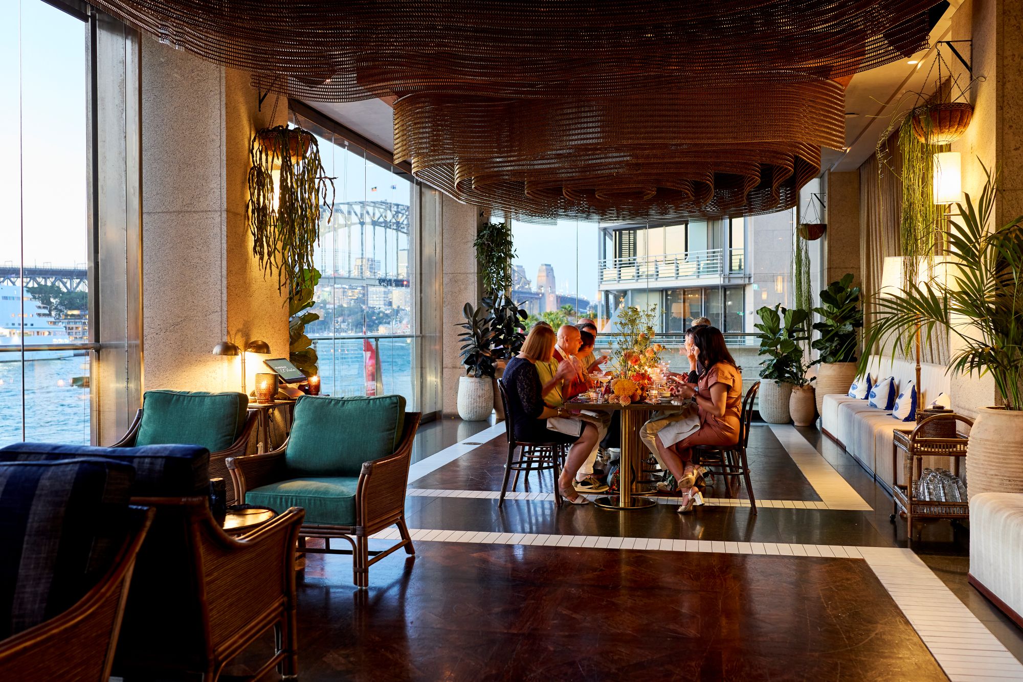 Acapulco El Vista private events venue with panoramic Sydney Harbour views, up to 180 guests