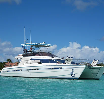 Excursion à Marie-Galante sur le catamaran L'Hippocampe Royal avec La Créole Beach Hôtel & Spa.