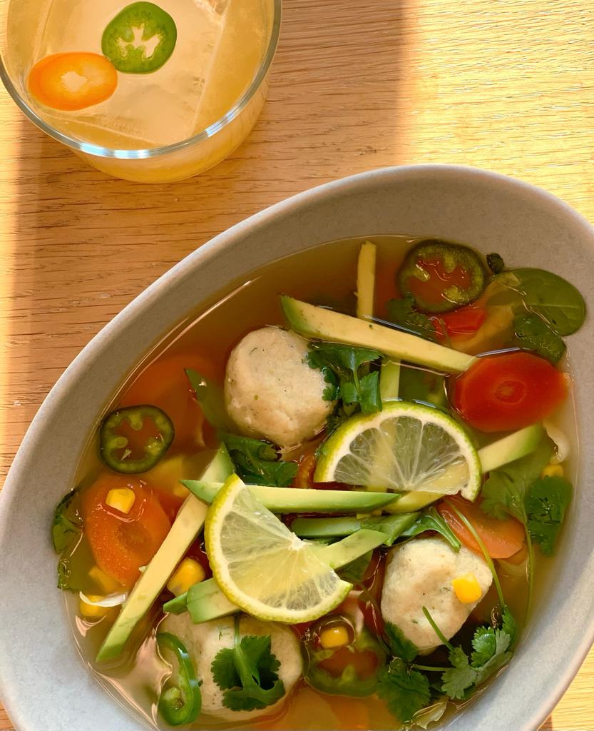 EL TACO TRUCK NIKOLA'S | Masa Dumpling Soup