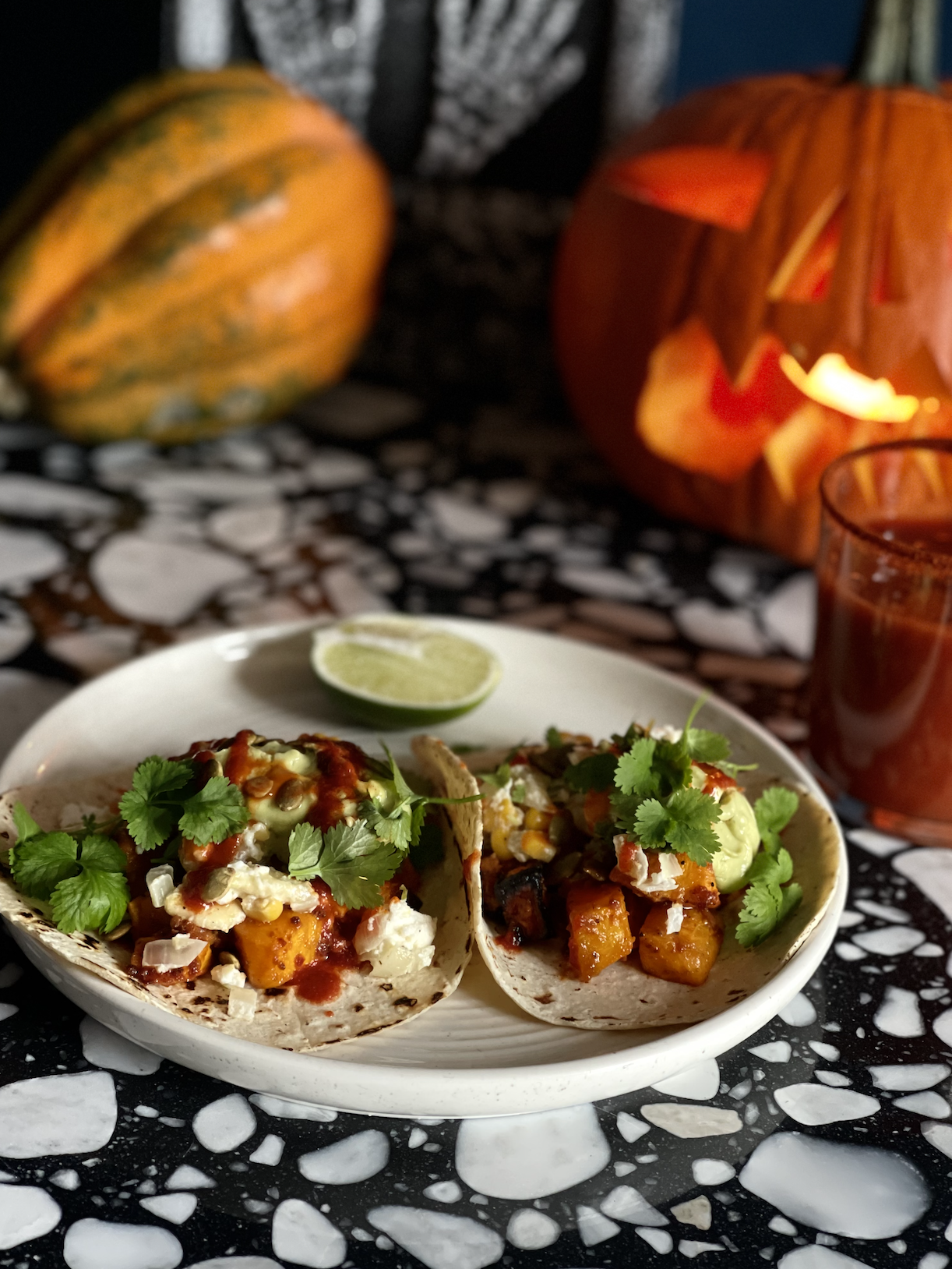 EL TACO TRUCK NIKOLA'S | PUMKIN' TACOS