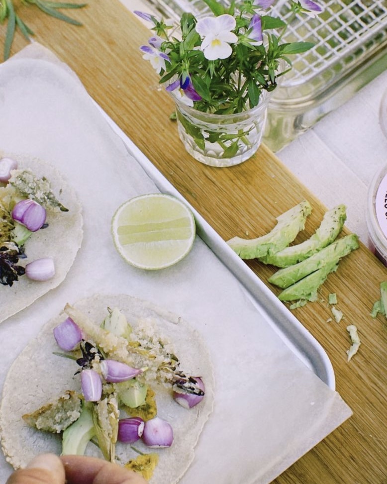 Flower Tortillas