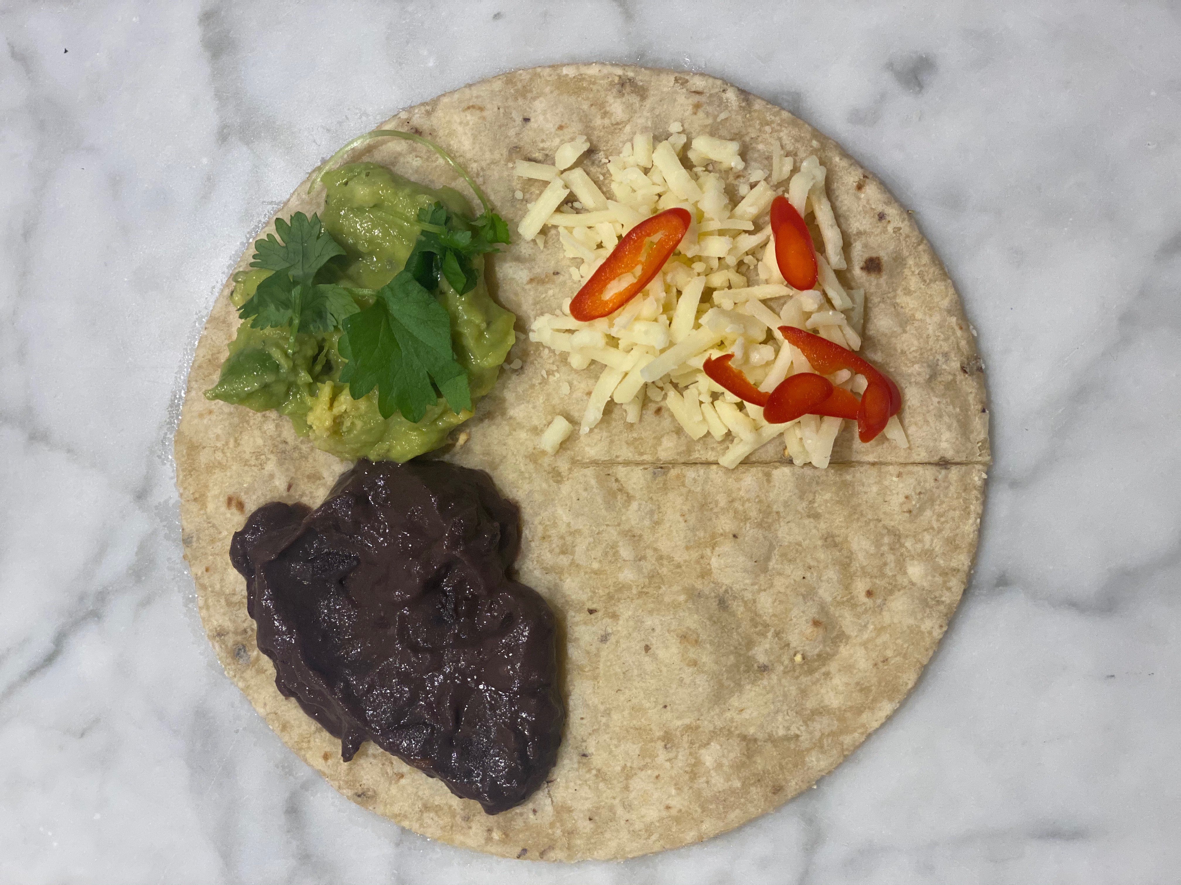 EL TACO TRUCK NIKOLA'S | Black Bean Tortilla