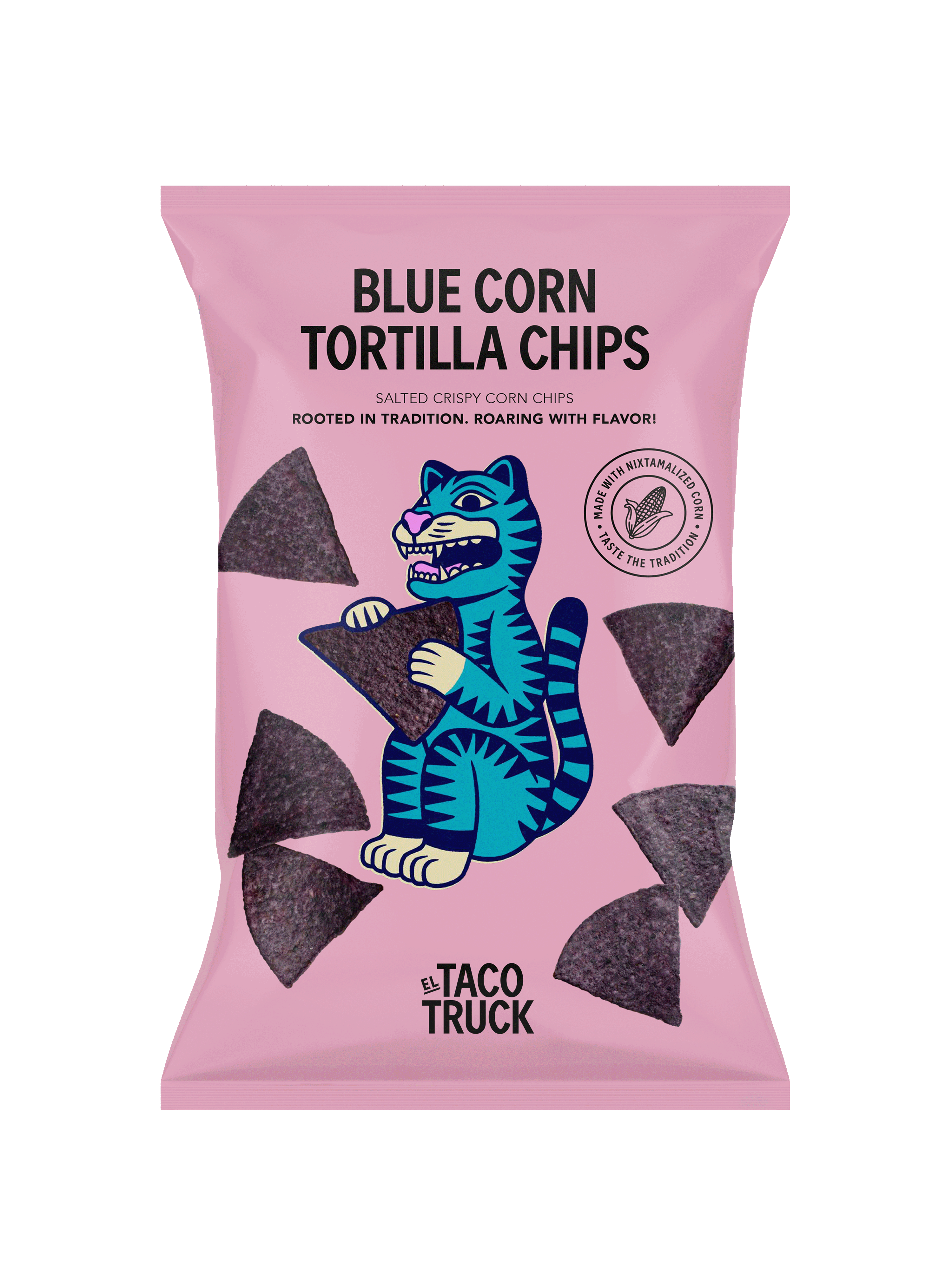 EL TACO TRUCK >>> BLUE CORN CHIPS
