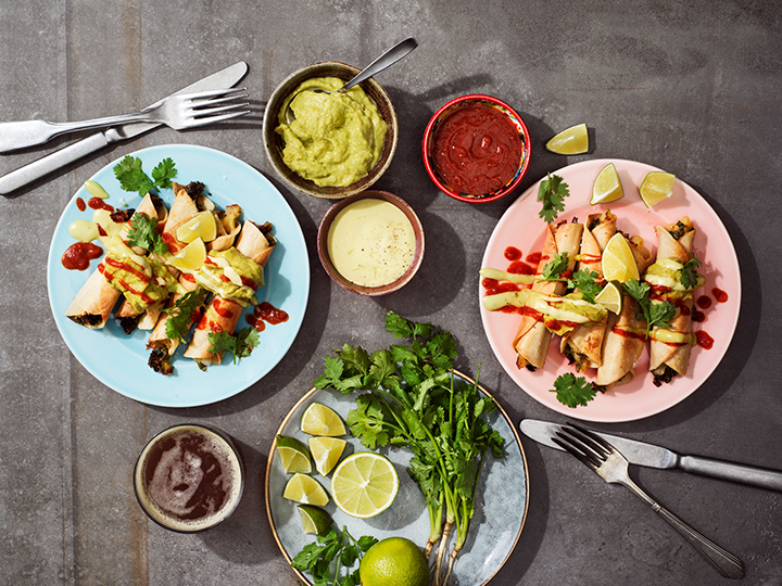 EL TACO TUESDAY | SPICY KALE FLAUTAS