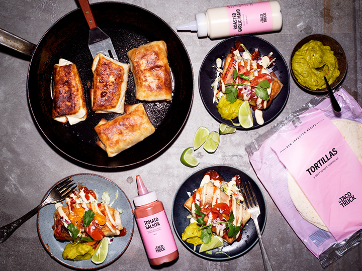 CHILI CHEEZY CHIMICHANGAS